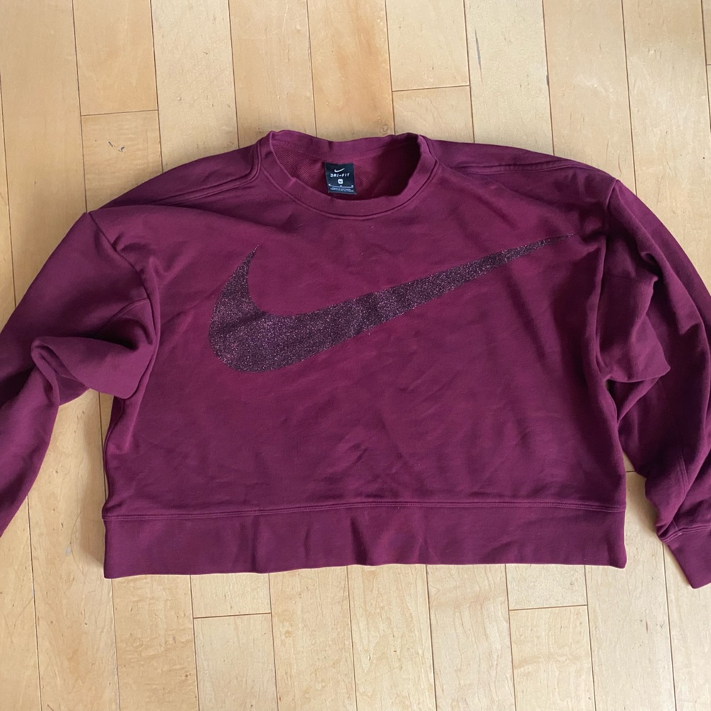 Nike crop crew neck